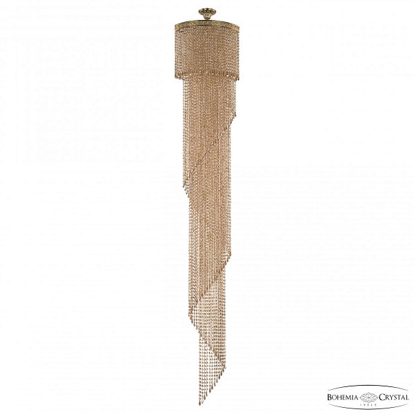 Люстра спираль хрустальная 83113/45IV-250 G R722 Bohemia Ivele Crystal