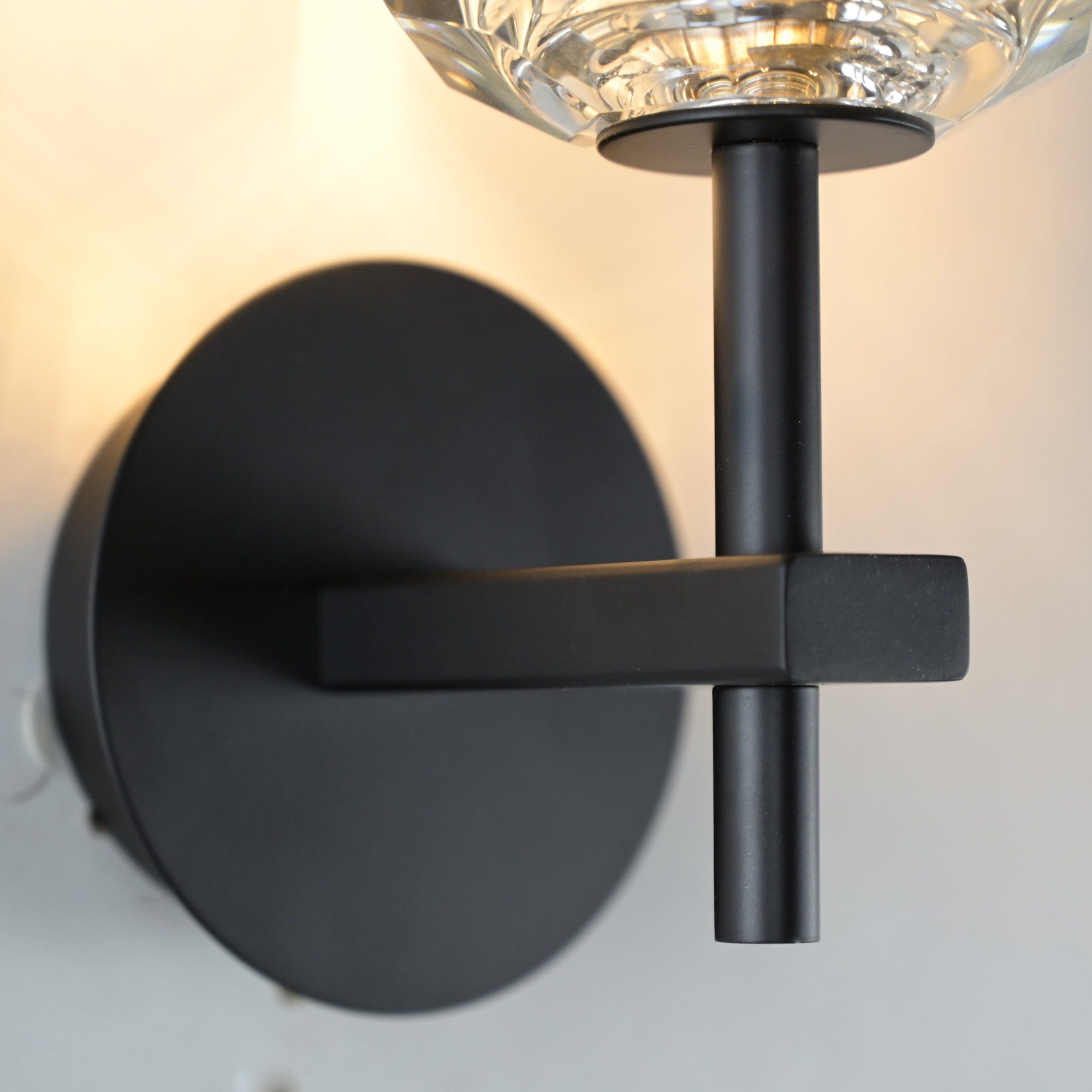 Бра Rh Boule De Cristal Single Sconce Black By Imperiumloft