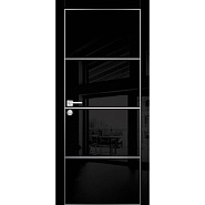Межкомнатная дверь Graf HGX-2 Черный глянец (2000 х 900)