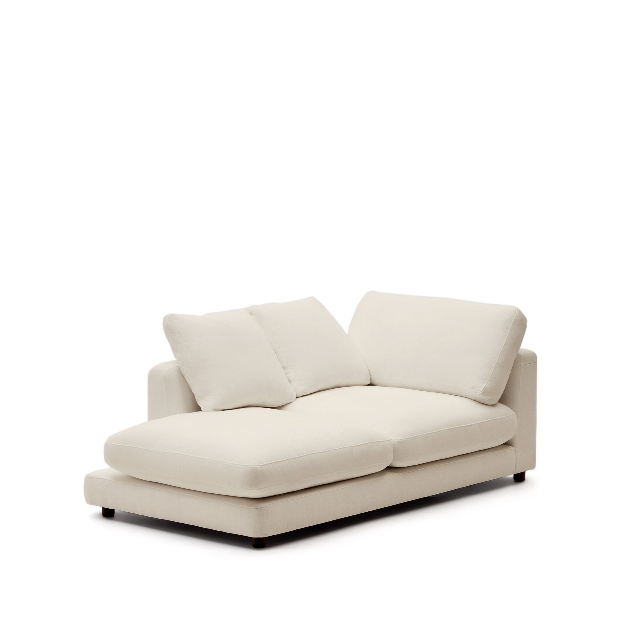 Gala Кушетка с левым подлокотником бежевая 193 х 105 см La Forma (ex Julia Grup)