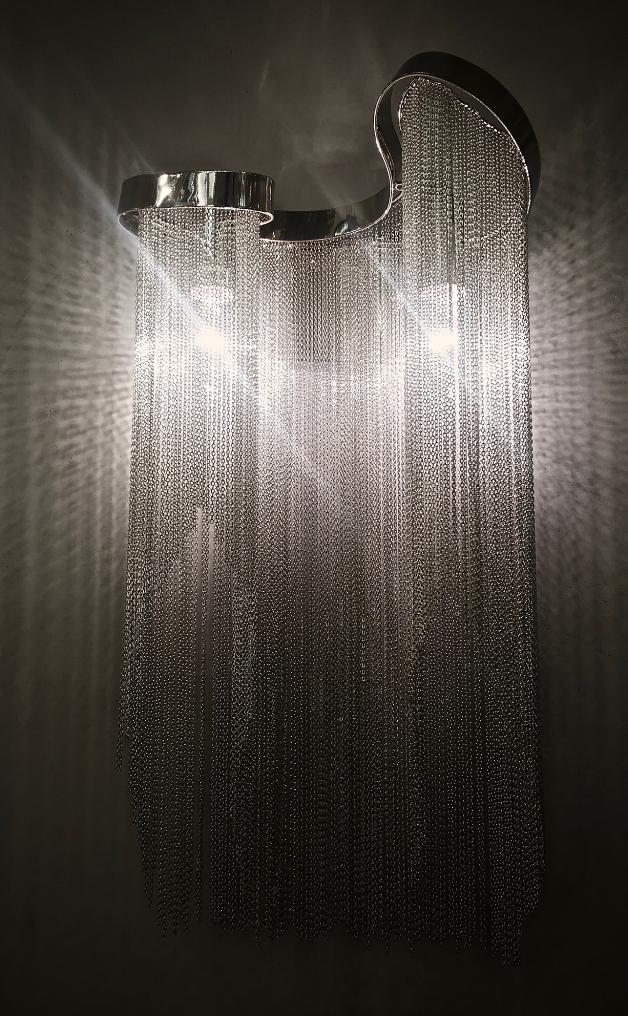 Настенный светильник  Delight Collection Stream Aluminium 2