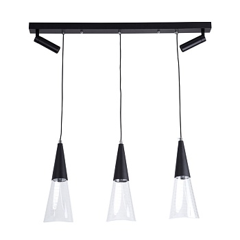 Подвесной светильник LED4U L7105-5 BK