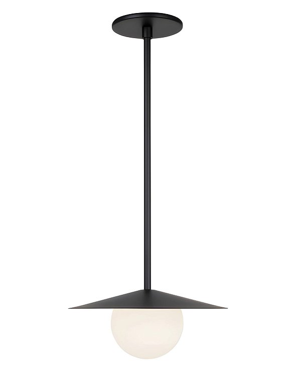 Чёрный подвесной светильник Милти Louvre Home P7559PA