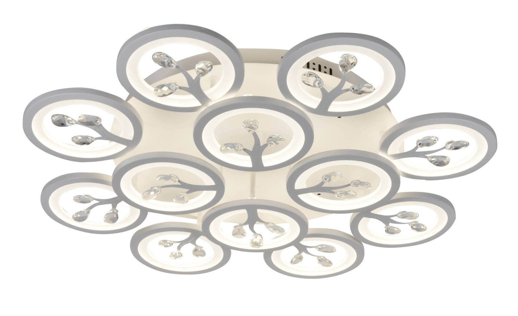 Светодиодная потолочная люстра с пультом Moderli V2862-CL Rondi LED 264W