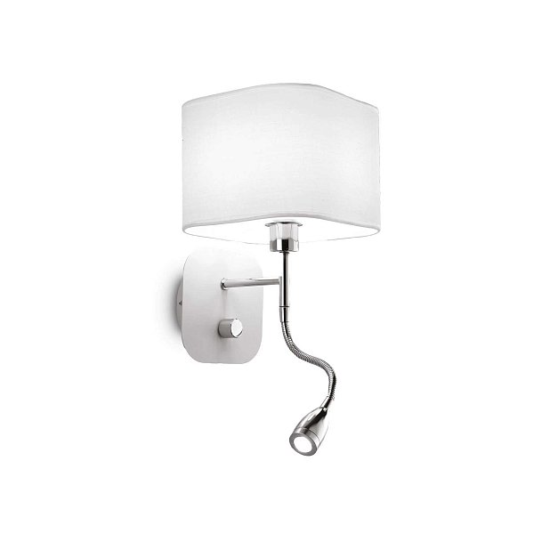 Настенный светильник Ideal Lux HOLIDAY AP2 BIANCO 124162