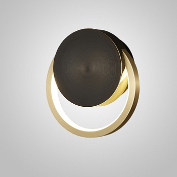 Настенный светильник WOLKE SMALL D15 Brass by ImperiumLoft