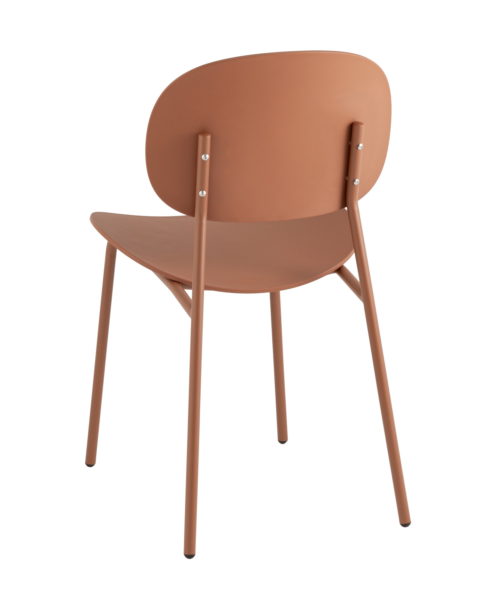 Стул Edie пластик коричневый Stool Group