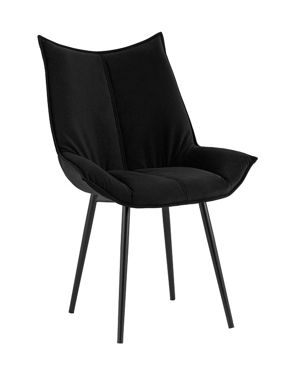 Стул Осло велюр черный Stool Group
