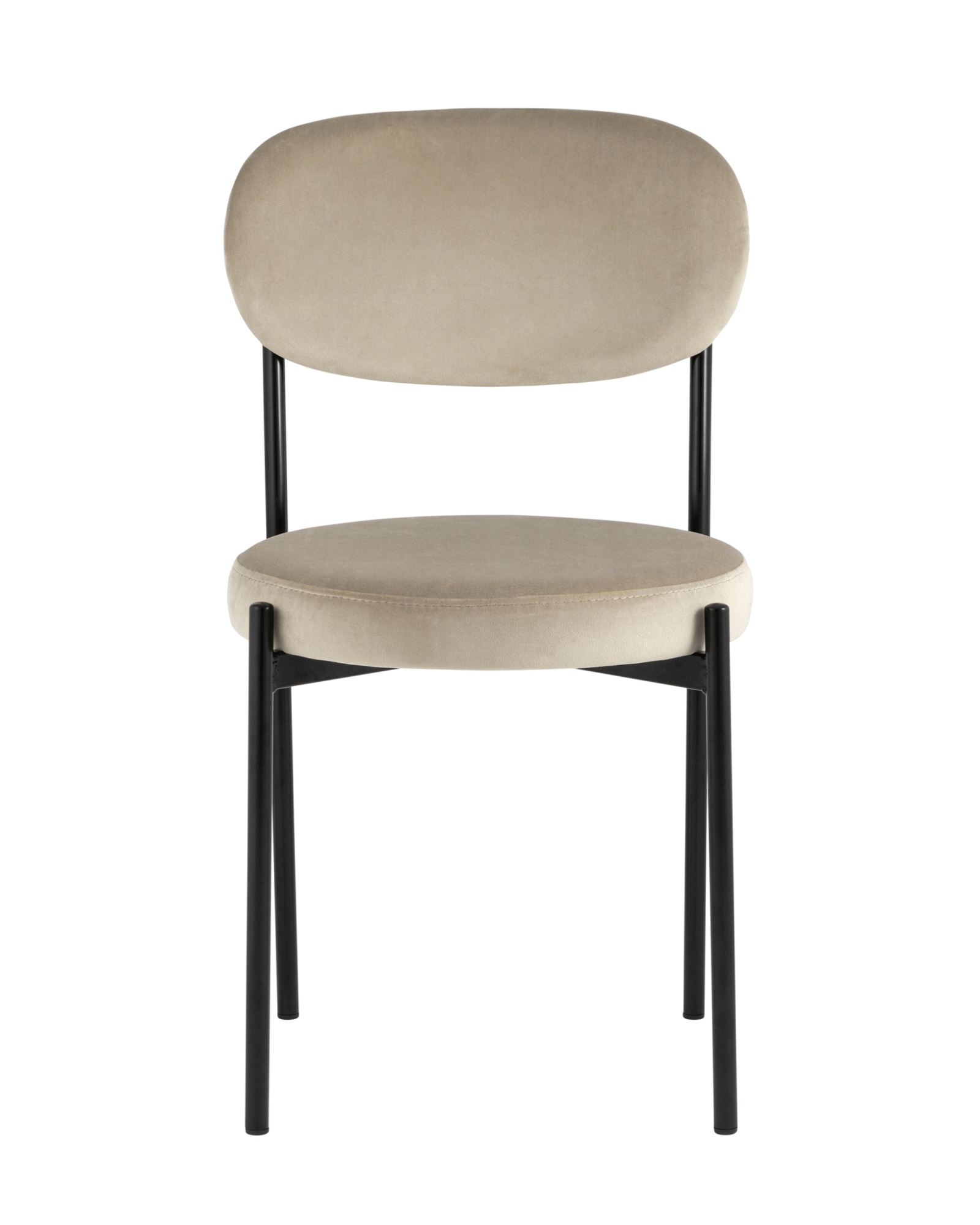 Стул Бриф велюр бежевый Stool Group