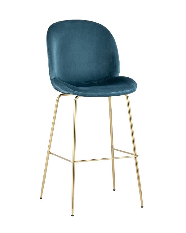 Стул барный Beetle со спинкой маренго Stool Group