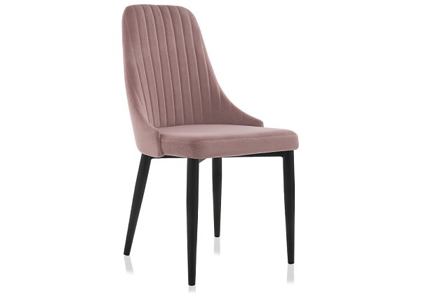 Стул Woodville Kora light purple / black 15094