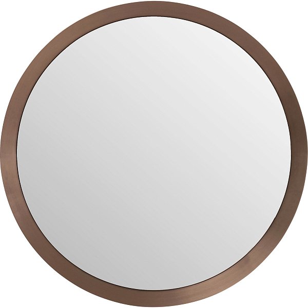 Зеркало Arezzo Coffee Ø100cm KARE 70031