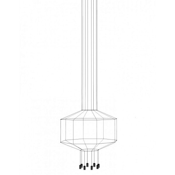 ПОДВЕСНОЙ СВЕТИЛЬНИК  VIBIA Wireflow 0402