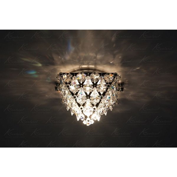 Встраиваемый светильник Kantarel Cairo CD 016.2.1 crystal(5000)