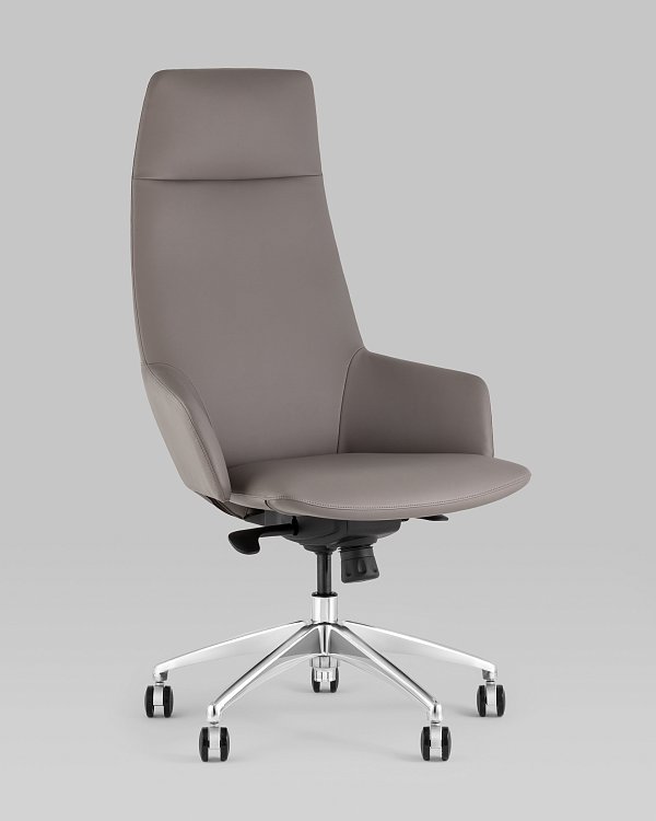 Кресло руководителя TopChairs Bow серый Stool Group