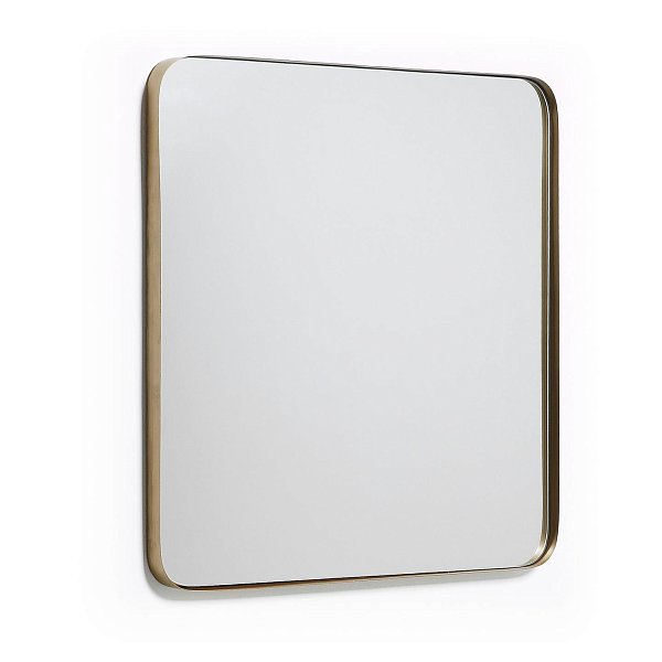Зеркало Marcus 60x60 золотое La Forma (ex Julia Grup)