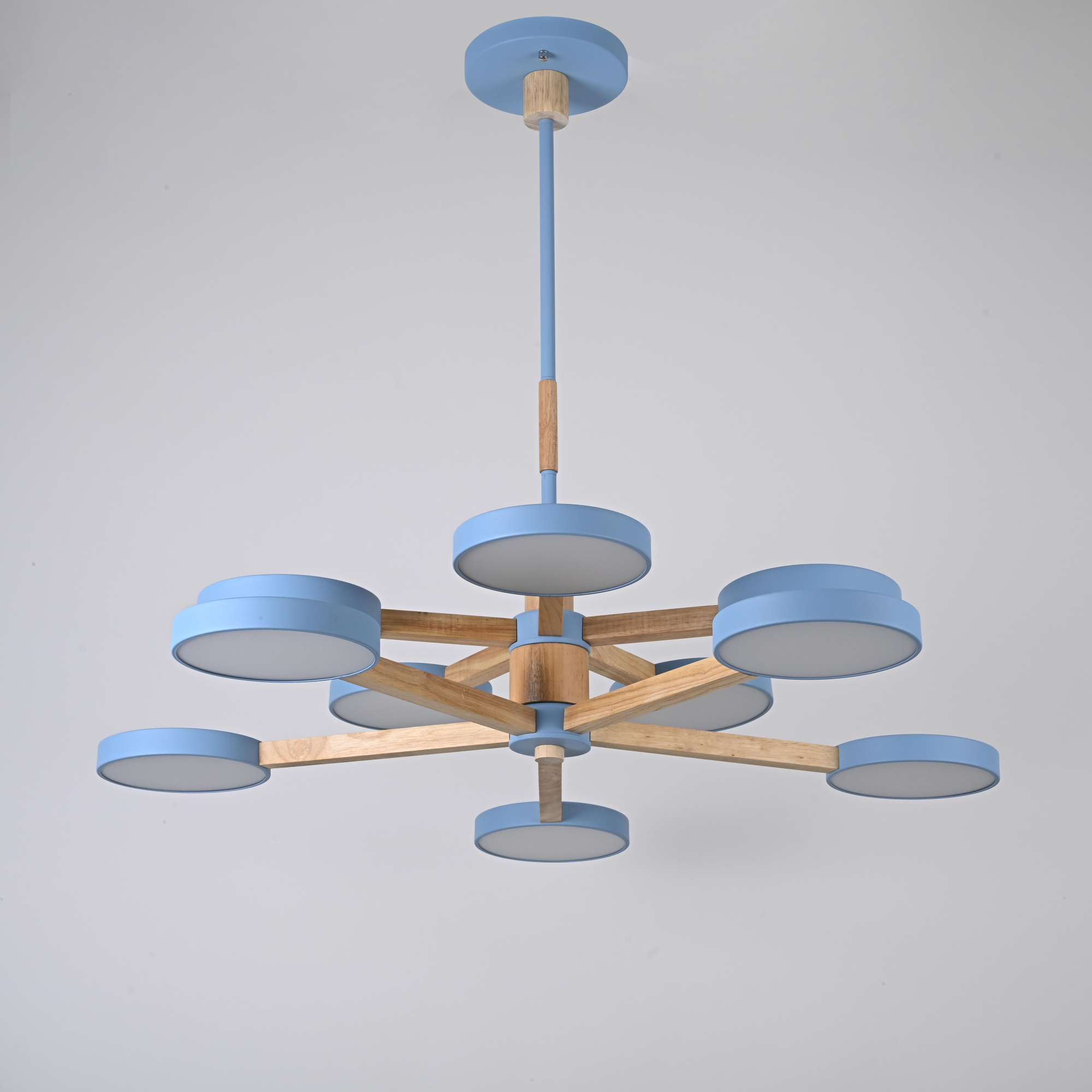 Подвесная люстра TURNA DBL L10 Blue by ImperiumLoft