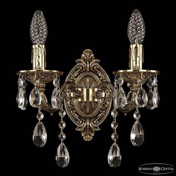 Бра бронзовые 7025B1/2/125 B GB Bohemia Ivele Crystal