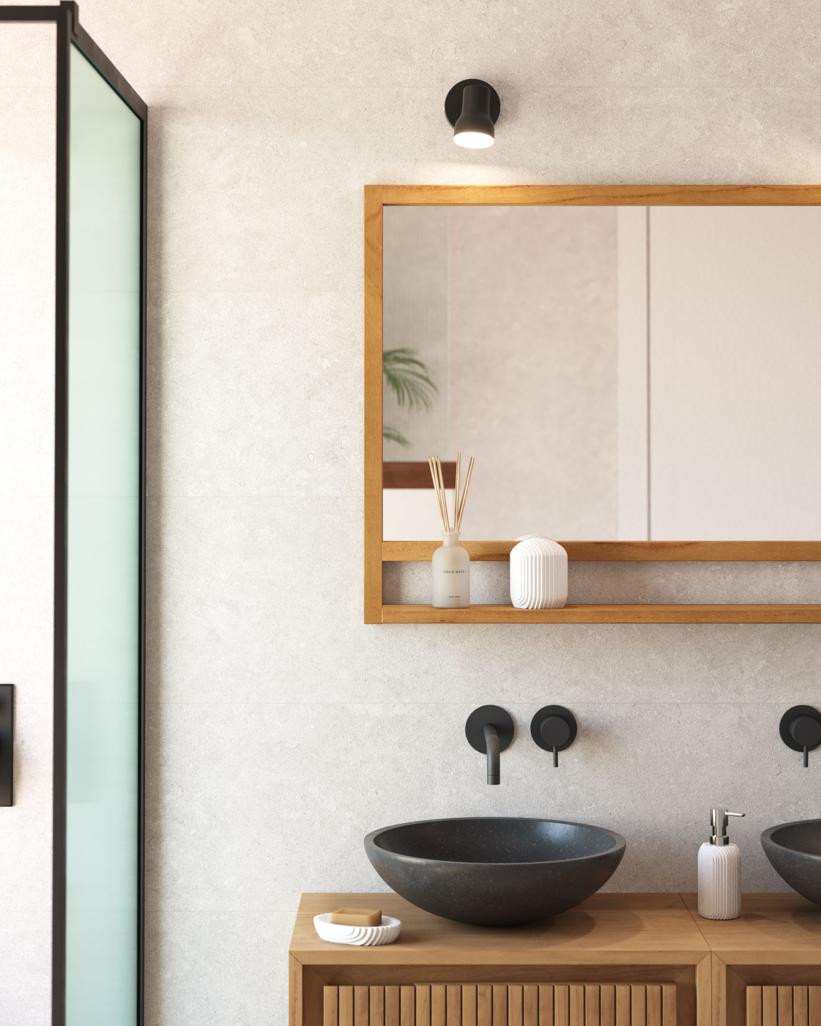 Мыльница из белого искусственного камня Ateneas La Forma (ex Julia Grup)