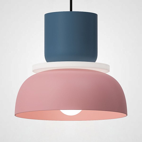 Подвесной светильник ILO D29 blue/pink by ImperiumLoft