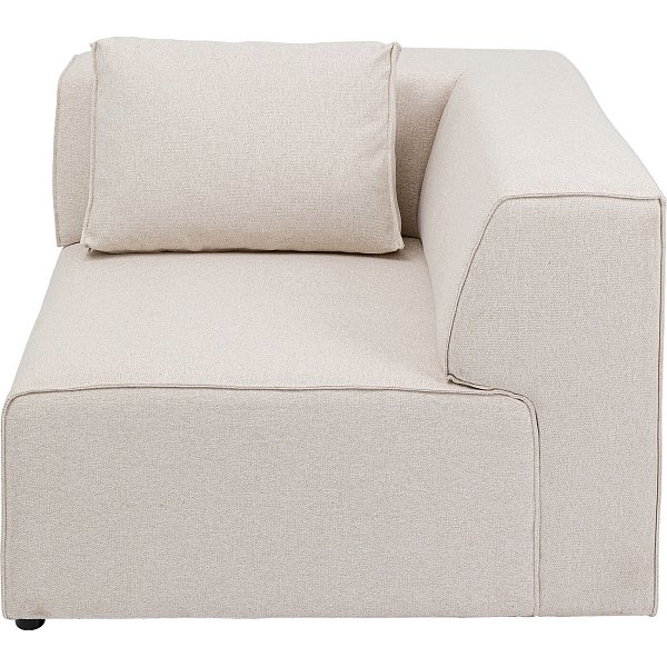 Угловой элемент дивана правосторонний Infinity Corner 100 Elements Cream Right KARE 86259