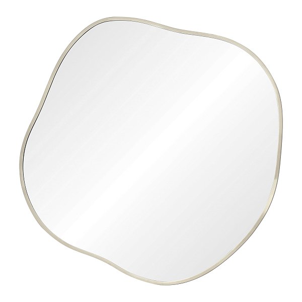 Organic L Silver Зеркало в тонкой раме Smal Art-Zerkalo SM128SL