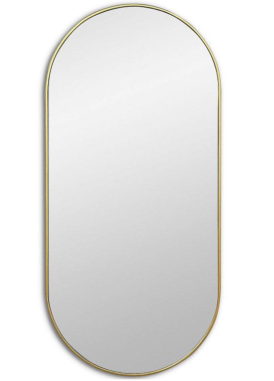 Kapsel M Gold Зеркало в тонкой раме Smal Art-Zerkalo SM004GL