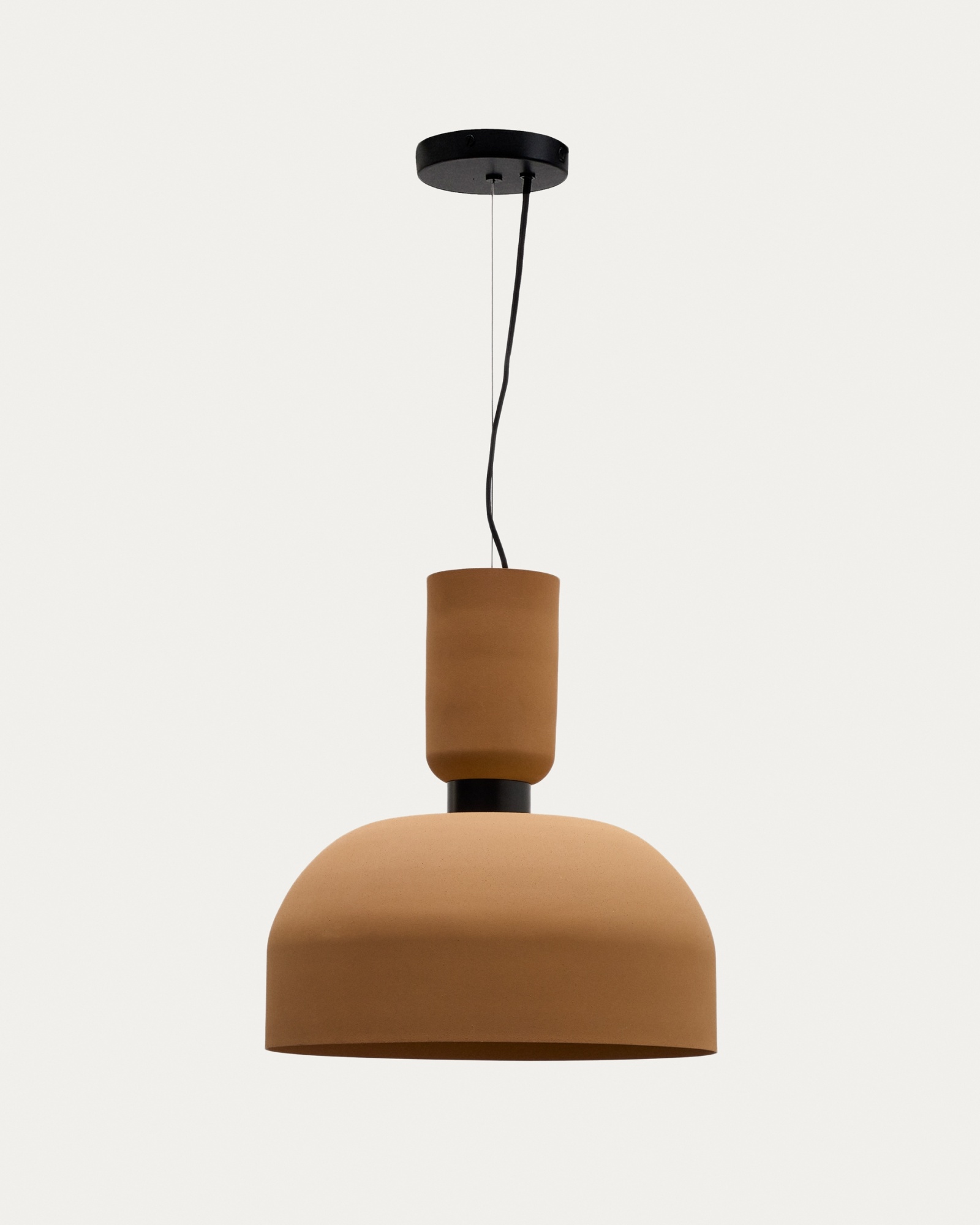 Подвесной светильник Nibla из металла с терракотовым эффектом Ø40см La Forma (ex Julia Grup)