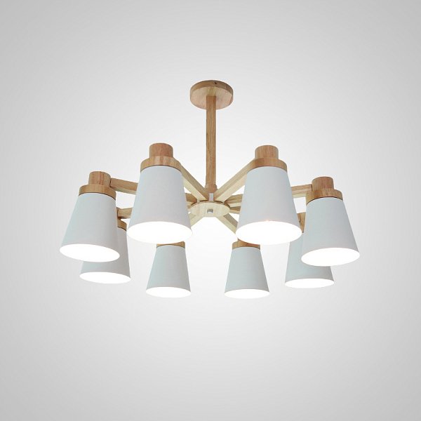 Потолочная Люстра Prop 8 White By Imperiumloft