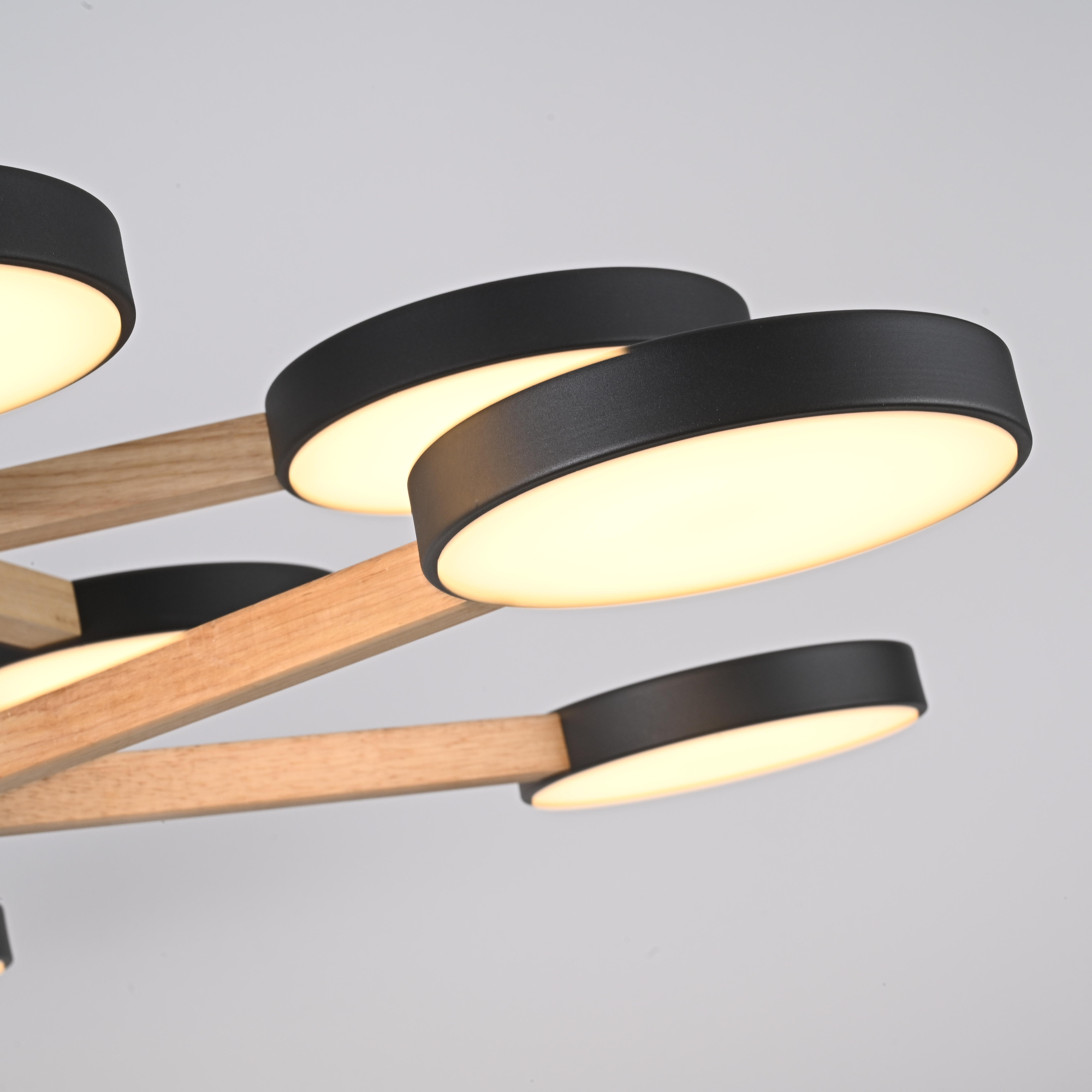 Подвесная люстра TURNA DBL L10 Black by ImperiumLoft