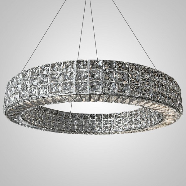 Подвесная люстра ACHILLES LUX D100 Chrome by ImperiumLoft
