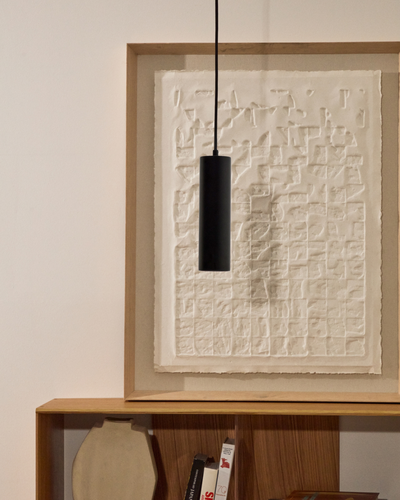 Подвесной светильник Andia из алюминия с черной отделкой La Forma (ex Julia Grup)