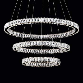 Подвесная люстра SEFENIAS B D60+80+100 Chrome by ImperiumLoft