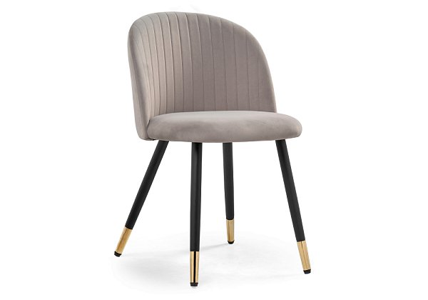 Стул Woodville Gabi latte / black / gold 15348