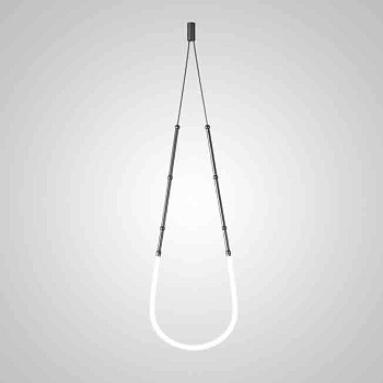 Подвесной светильник ALRIK ONE A Black by ImperiumLoft