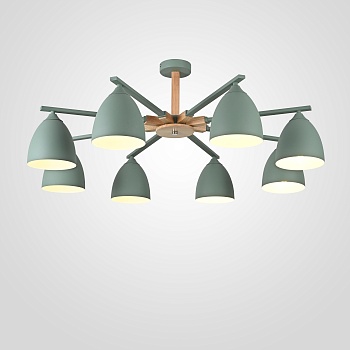 Потолочная люстра NOA 8 Mint by ImperiumLoft