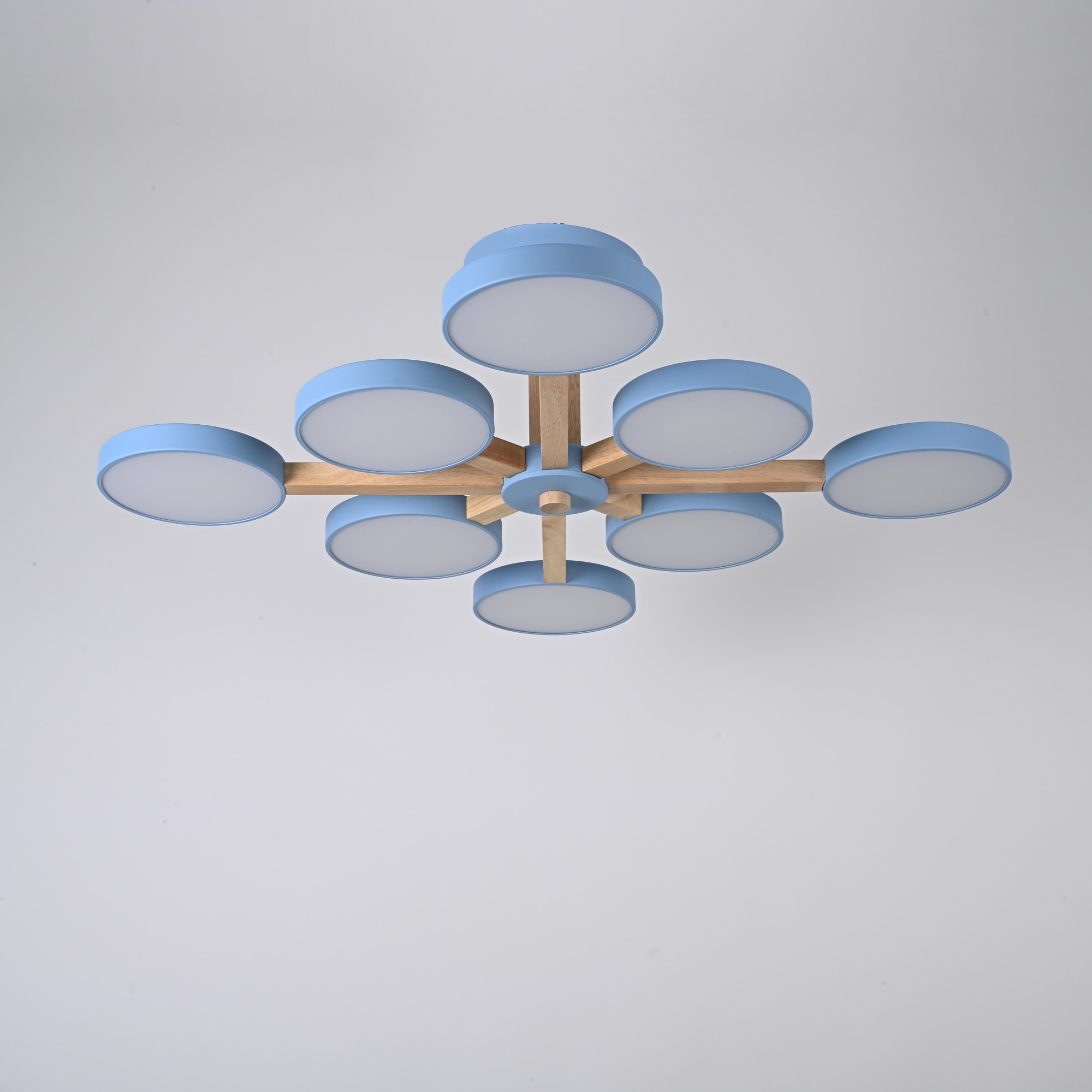 Потолочный светильник TURNA L8 Blue by ImperiumLoft