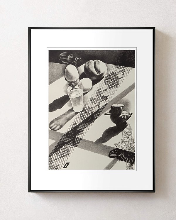 Интерьерный постер Breakfast Louvre Home PP230301
