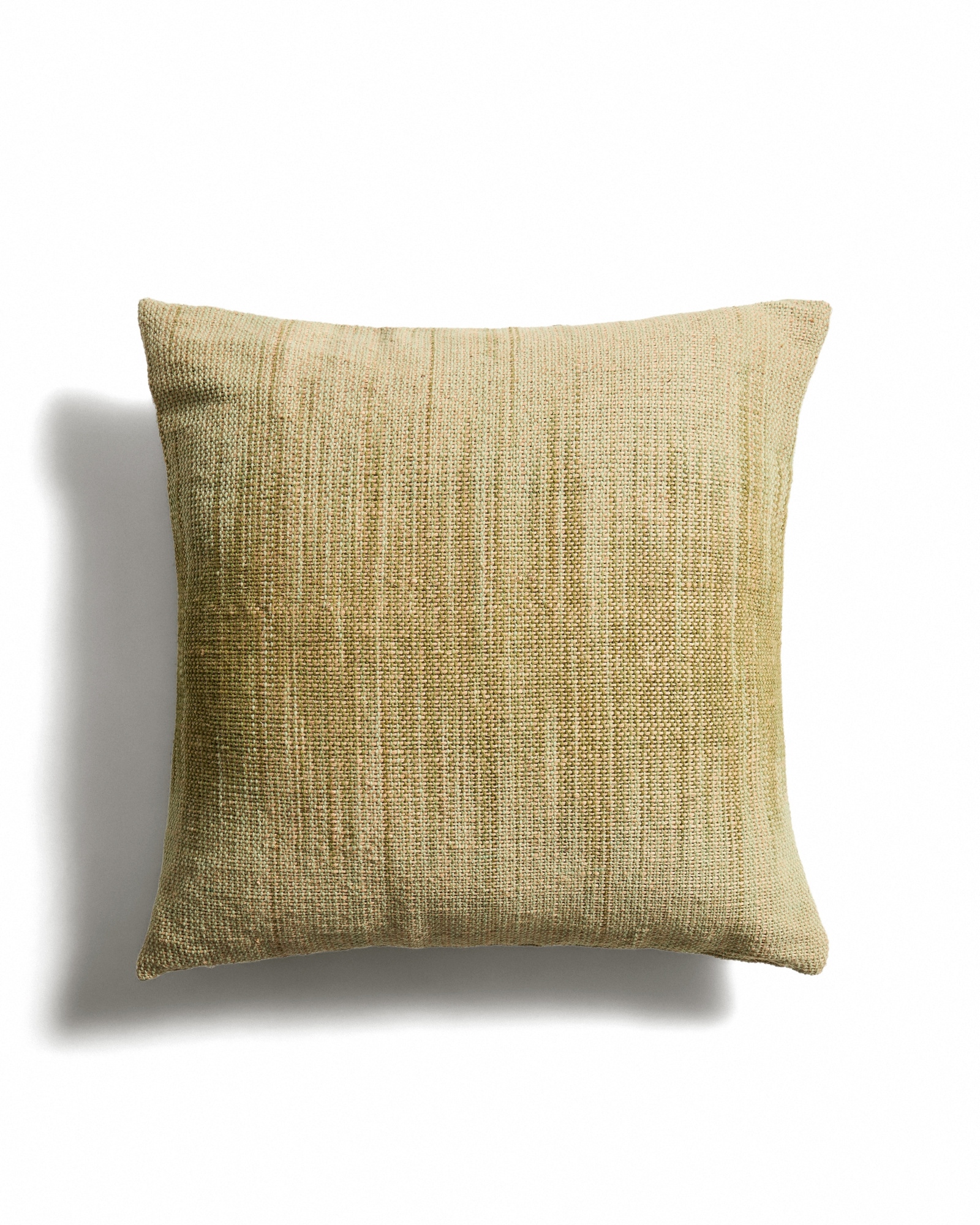 Чехол для напольной подушки Liroda из джута с зеленым узором икат, 70 x 70 см La Forma 481457