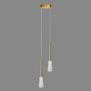 Подвесной светильник FIAL C LUX DUO Brass by ImperiumLoft