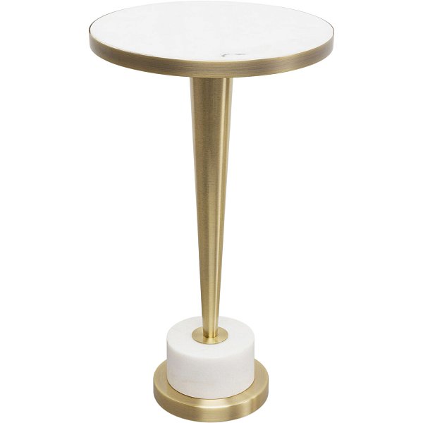 Приставной стол Coney Marble Ø30cm KARE 70269