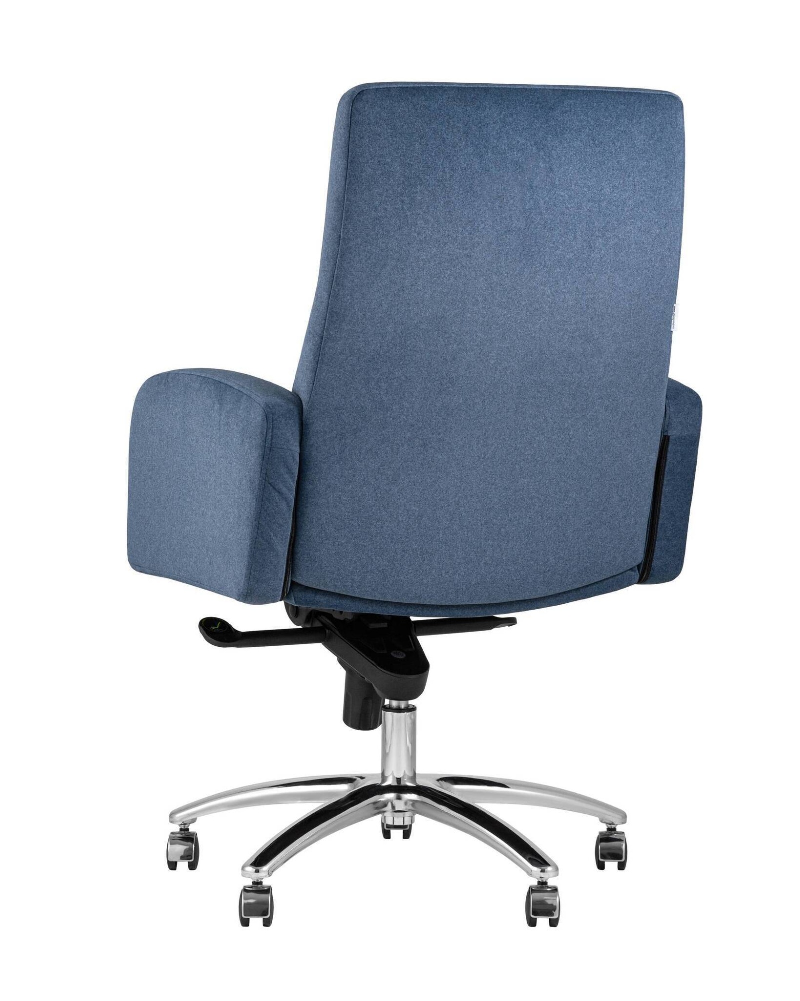 Кресло руководителя Лансет микровелюр темно-синий Stool Group