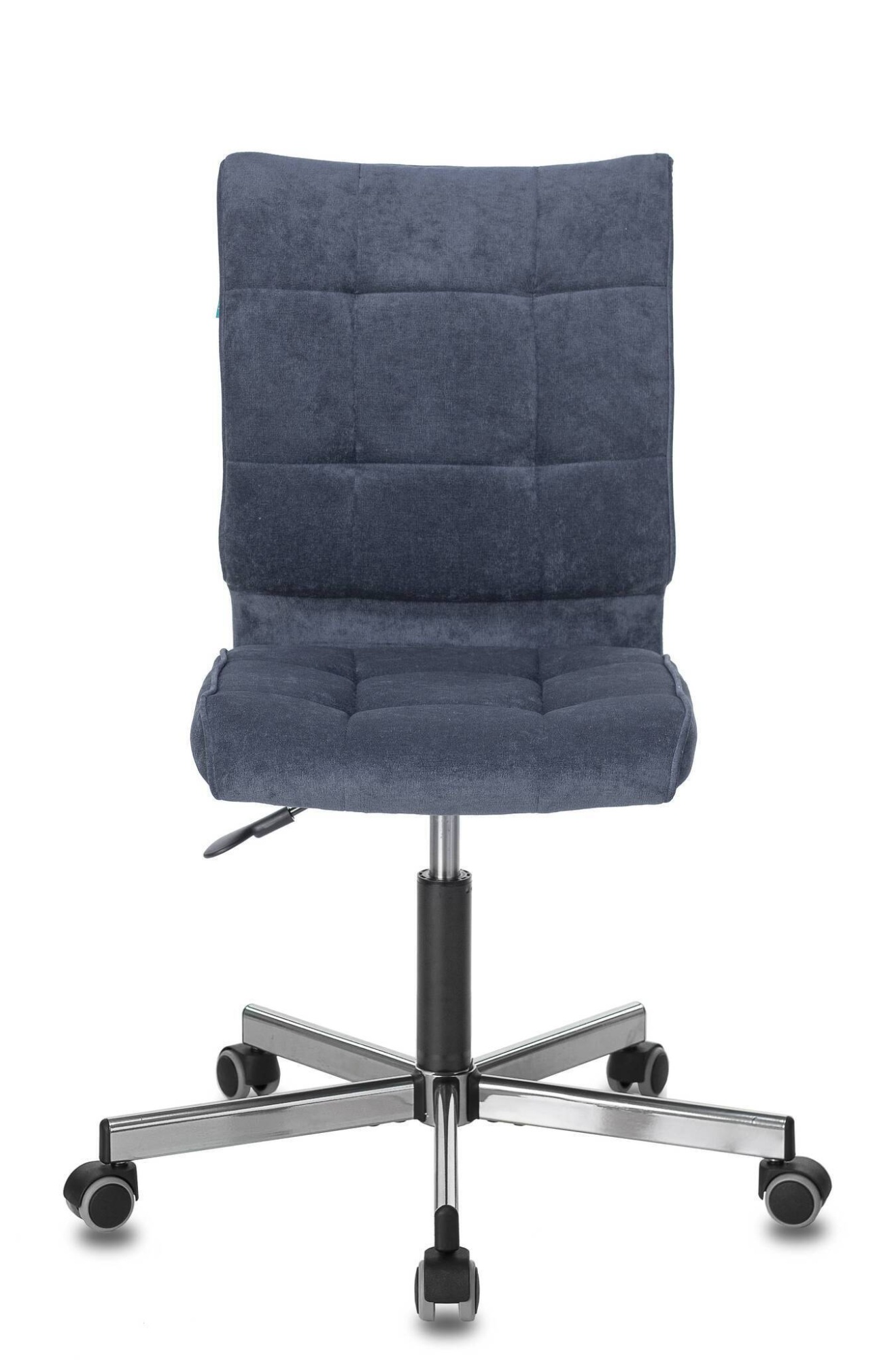 Кресло Бюрократ CH-330M/LT-27 без подлокотников темно-синий крестовина металл Stool Group