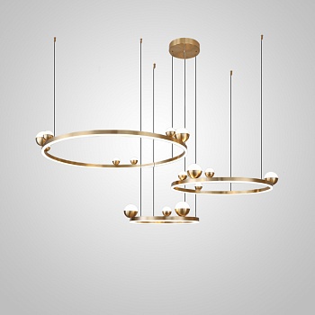 Подвесная люстра HOLVAST COMBO B D40+60+80 by ImperiumLoft