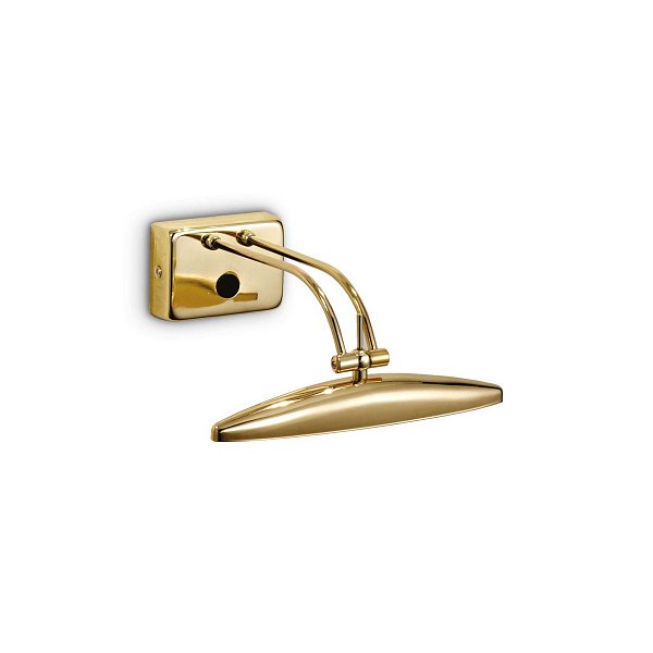 Настенный светильник Ideal Lux MIRROR-20 AP2 OTTONE 031507
