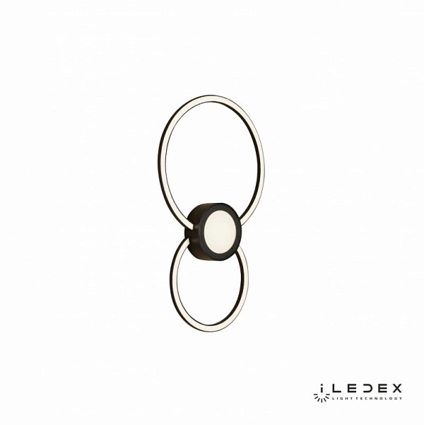 Бра iLedex X046324 24W 3000K BK