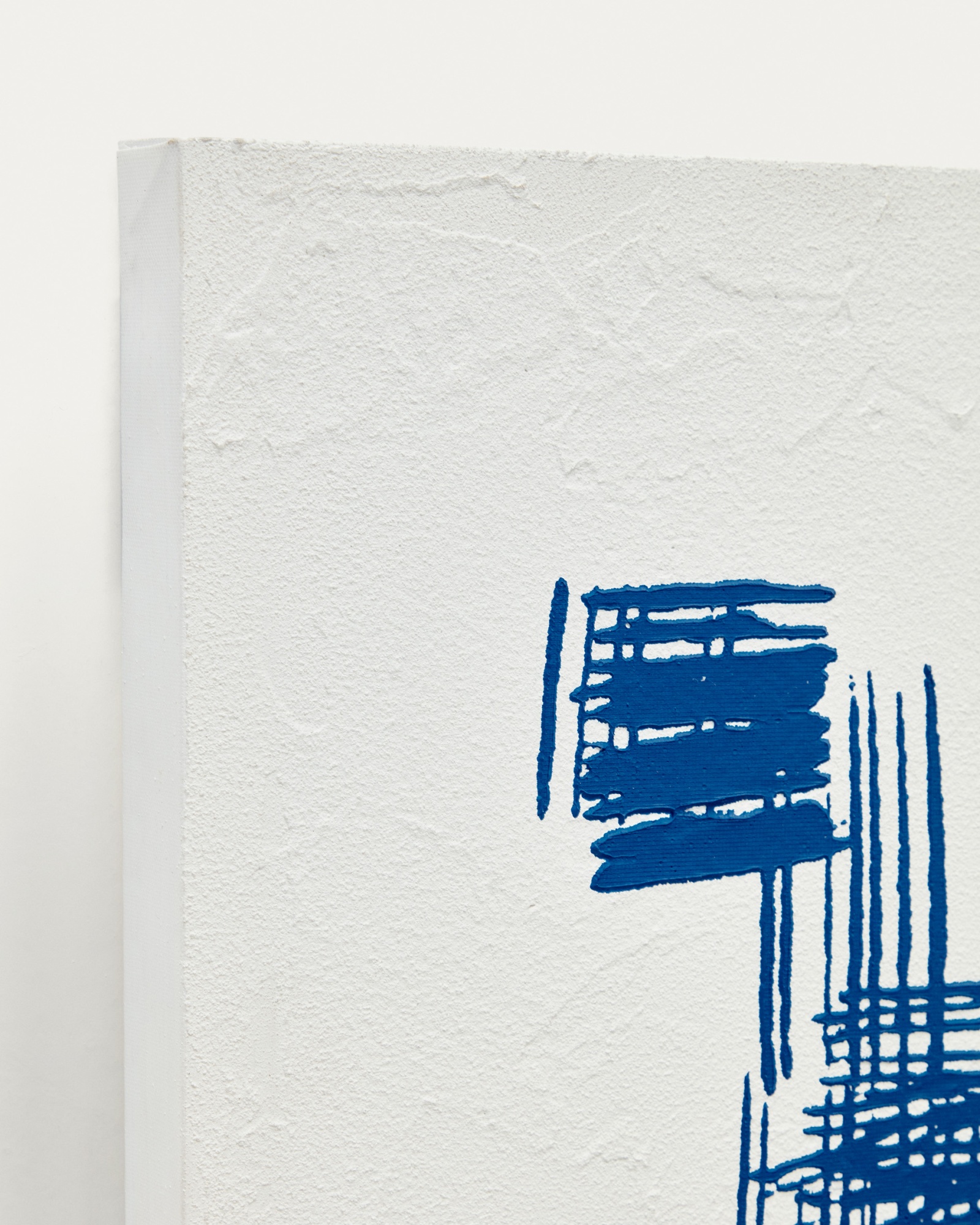 Sagaro Абстрактное полотно в бело-голубых тонах 30 x 40 см La Forma (ex Julia Grup)