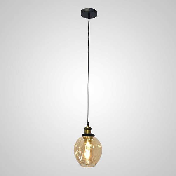 Подвесной светильник ADEL ONE B Cognac by ImperiumLoft
