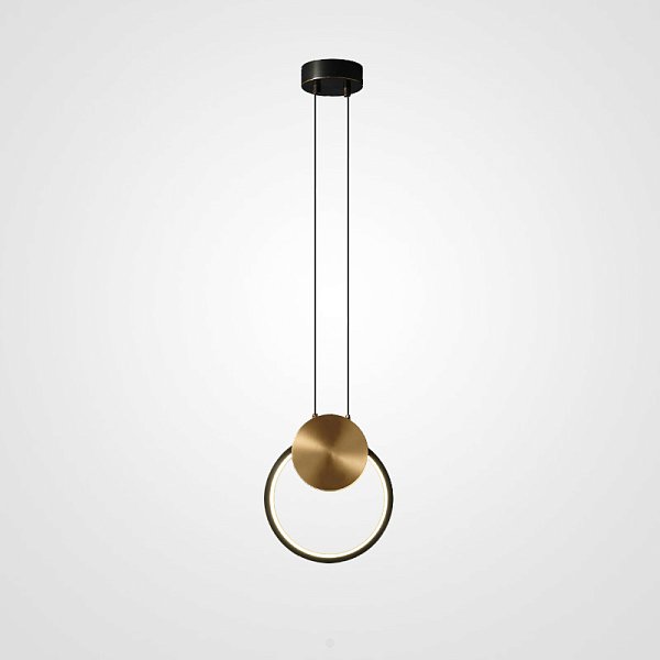 Подвесной светильник WOLKE D20 Black by ImperiumLoft