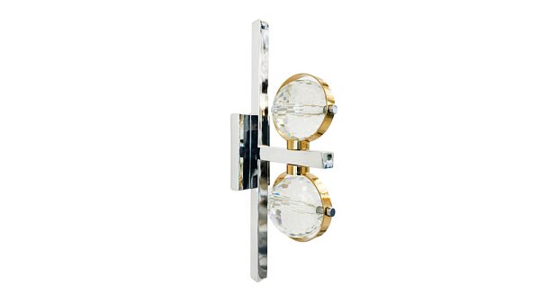 Бра   Lumina Deco LDW 6064-2 CHR